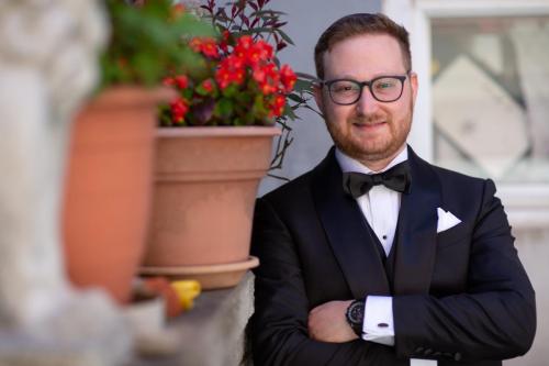 Tuxedo wedding groom custom
