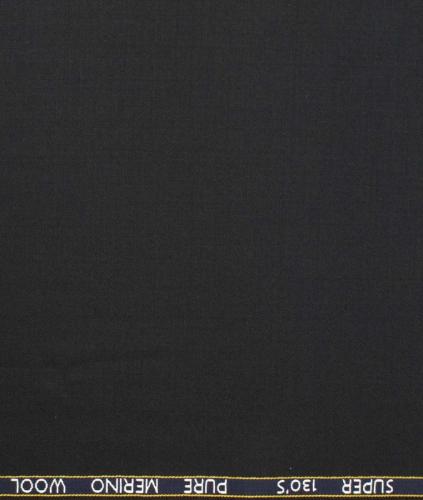 WOOL SUIT Black SOLID 100