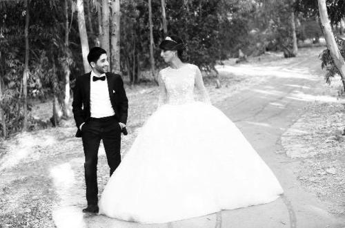 Wedding suit and shirt