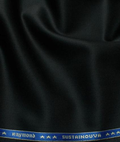 Wool Solids Super 100s Unstitched Suiting Fabric (Black) solids, very fine and soft, black, formal, semi formal